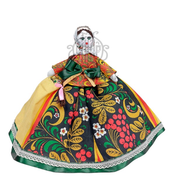 Кукла грелка на самовар и чайник "Анна" ручная работа