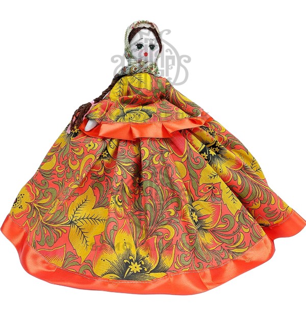 Кукла грелка на самовар и чайник "Серафима" ручная работа