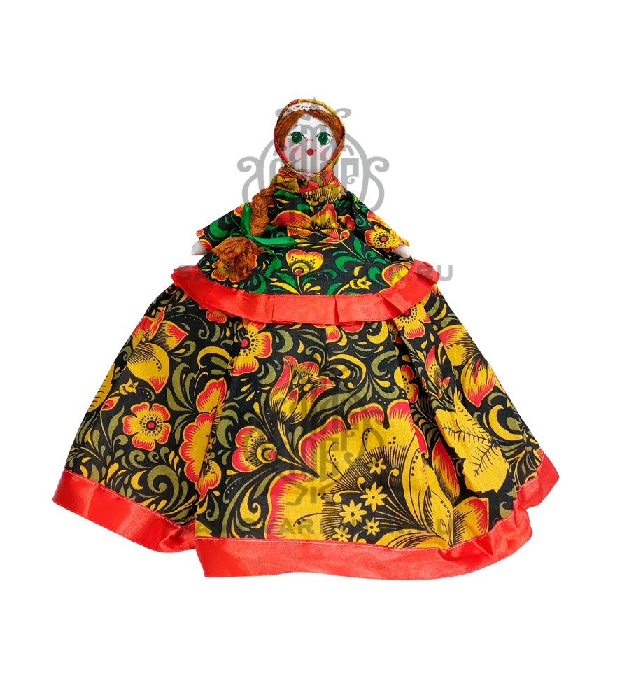 Кукла грелка на самовар и чайник "Аксинья" ручная работа