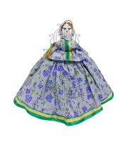 Кукла грелка на самовар и чайник "Ксения" ручная работа