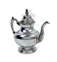 Чайник антикварный 1,3 литр серебрение