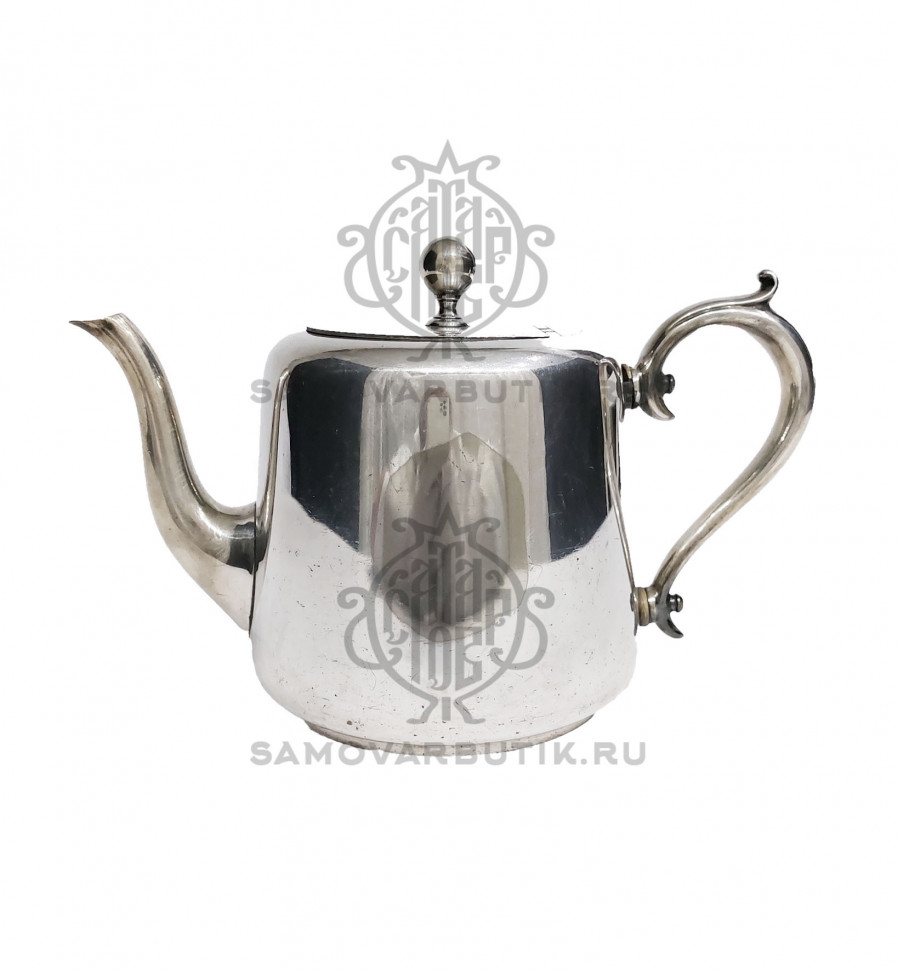 Чайник заварочный антикварный 1,7 литра "Elkington and Co" серебрение