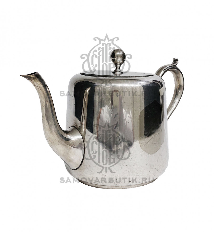 Чайник заварочный антикварный 1,7 литра "Elkington and Co" серебрение