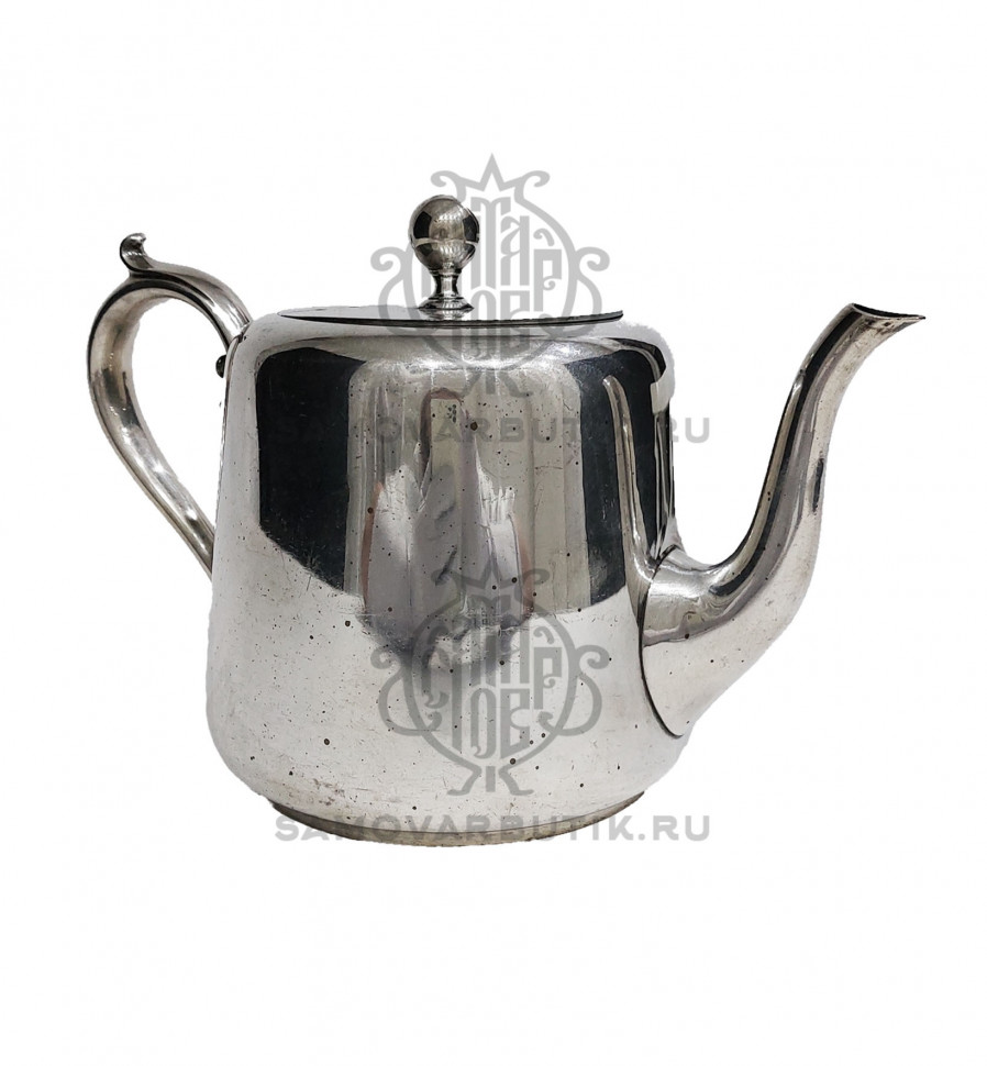 Чайник заварочный антикварный 1,7 литра "Elkington and Co" серебрение