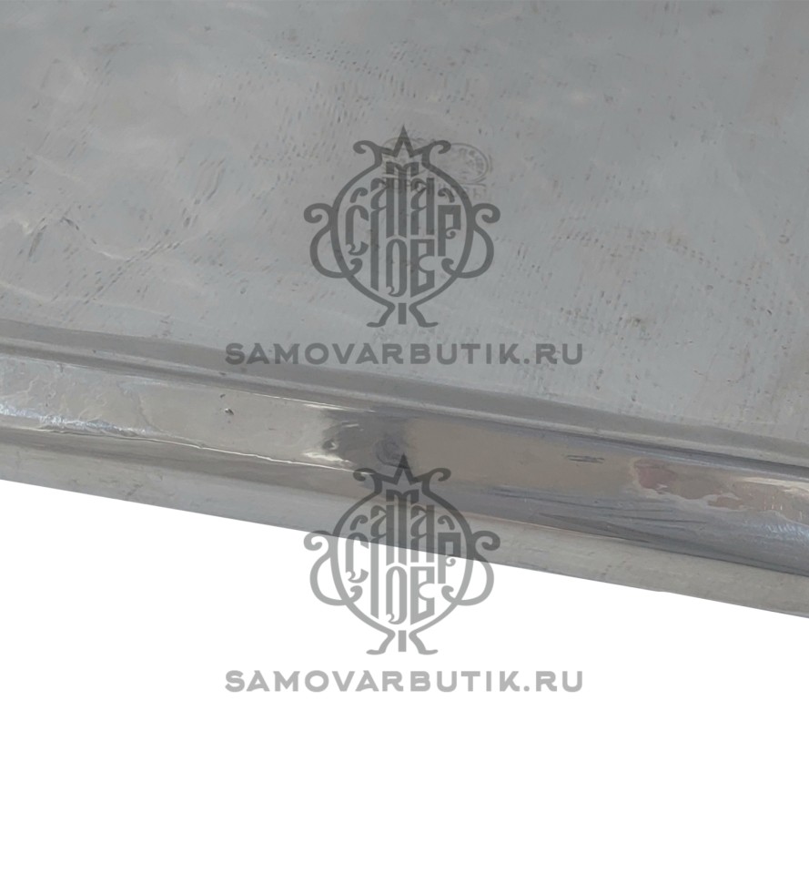Поднос антикварный "Арка" Братья Воронцовы в родном никеле