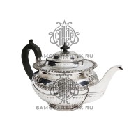 Чайник заварочный антикварный 1,3 литра серебрение