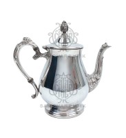 Чайник антикварный 1,3 литр серебрение