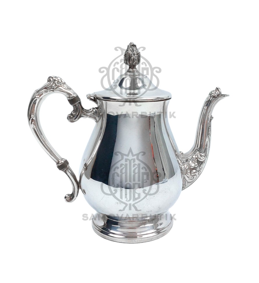 Чайник антикварный 1,3 литр серебрение
