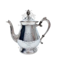 Чайник антикварный 1,3 литр серебрение