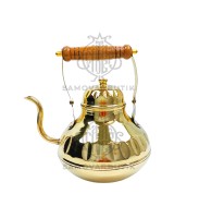 Чайник заварочный для самовара латунный 2 литра