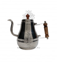 Чайник заварочный для самовара никелированный 1 литр
