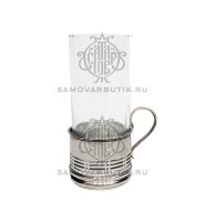 Подстаканник антикварный серебрение "Art. Krupp"