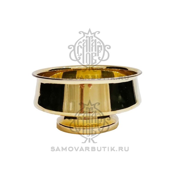 Капельник для самовара старинный "Кольчугино" латунный