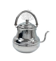 Чайник заварочный для самовара никелированный 2 литра