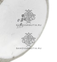 Капельник для самовара антикварный серебрение
