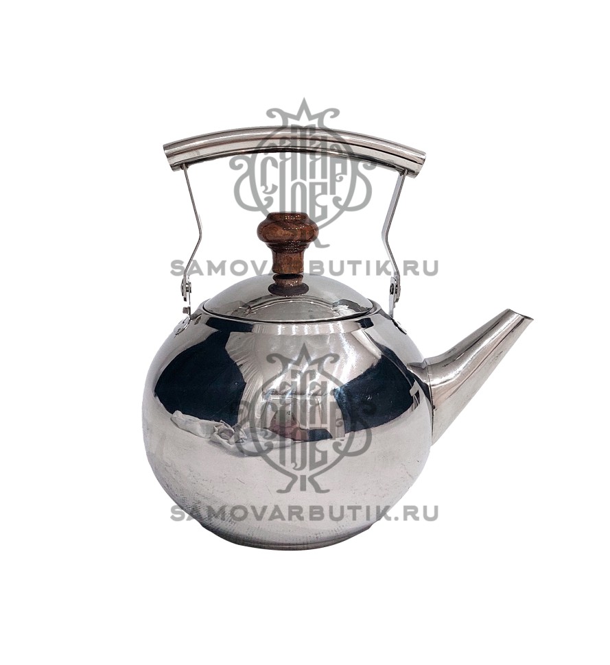 Чайник заварочный для самовара серебристый 1 литр