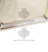 Поднос для самовара антикварный "Арка" Товарищество Кольчугино латунный люкс