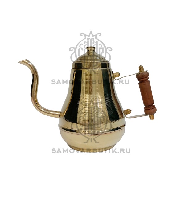 Чайник заварочный для самовара латунный 1 литр