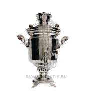 Самовар антикварный на дровах "Банка" 5,5 литра В.С. Баташева люкс