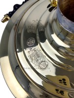 Самовар антикварный на дровах "Рюмка" с медалями 6 литров В.С. Баташев латунь 