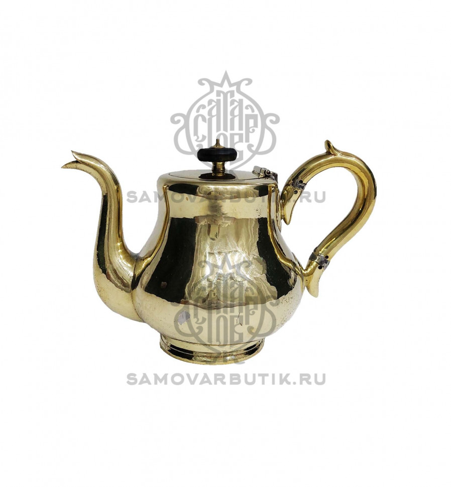 Чайник для самовара антикварный 0,5л латунный "Norblin"