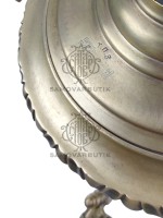 Самовар антикварный на дровах "Рюмка" 6 литров Тульский Патронный завод латунь в патине