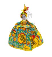 Кукла на самовар и чайник "Марфуша" ручная работа