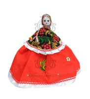 Кукла-грелка на чайник и самовар "Флора" ручная работа