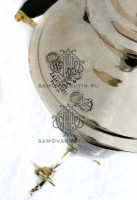 Самовар антикварный на дровах "Банка" 7 литров Ив. Гр. Баташева латунный люкс