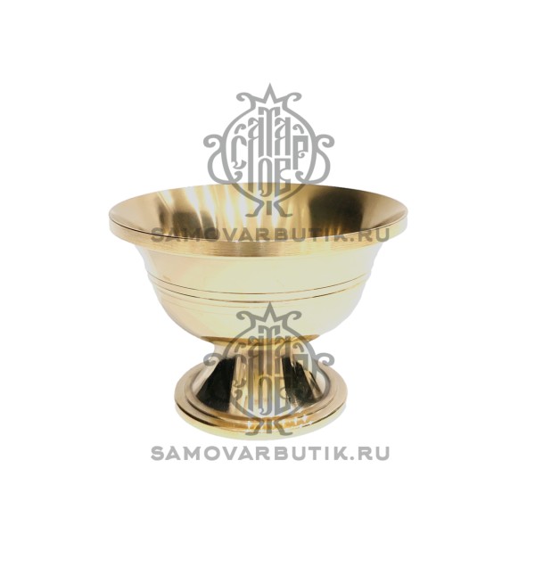 Капельник для самовара латунный люкс