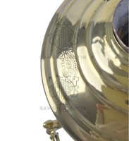 Самовар антикварный на дровах "Банка" 3 литра Тулпромторг им. Ленина латунный