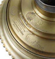 Самовар антикварный на дровах 8,5 литров "Яйцо" гранное в патине В. C. Баташева