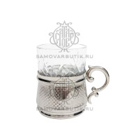 Подстаканник антикварный никелированный Norblin