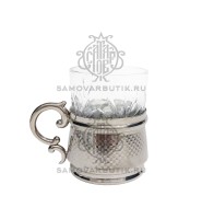 Подстаканник антикварный никелированный Norblin
