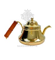 Чайник заварочный для самовара латунный 0,7 литра