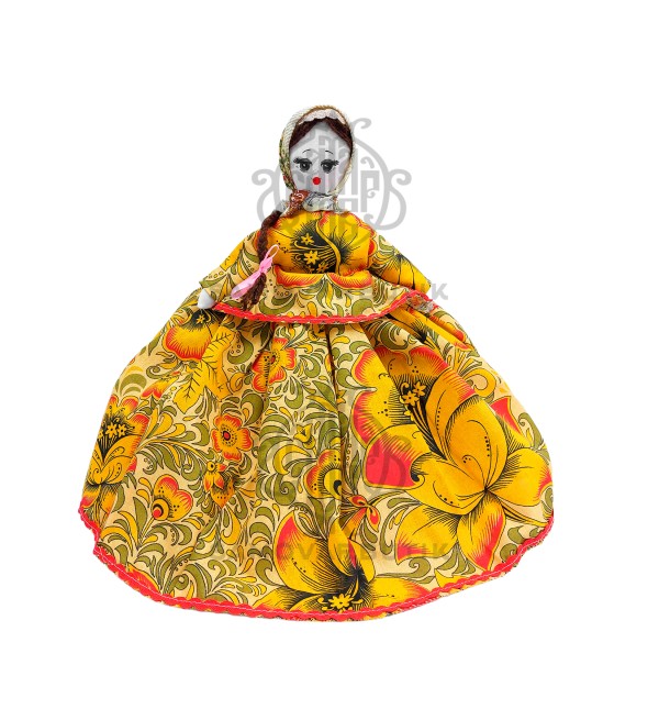 Кукла грелка на самовар и чайник "Маргарита" ручная работа 