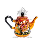 Чайник заварочный для самовара расписной СССР новый