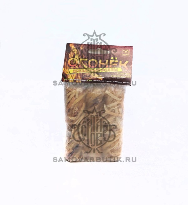 Древесные роллы для розжига