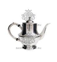 Чайник заварочный антикварный 1 литр серебрение