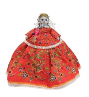 Кукла грелка на самовар и чайник "Катюша" ручная работа