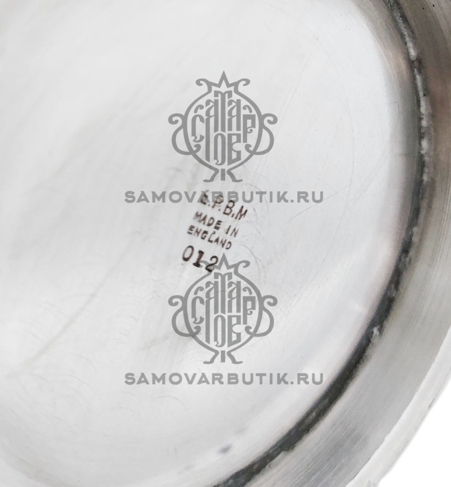 Чайник заварочный антикварный 1,2 литра серебрение E.P.B.M.