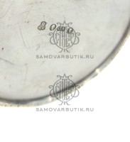 Подстаканник антикварный серебрение Александр Кач
