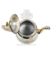 Чайник латунный антикварный. Еврoпа, началo XX вeкa.