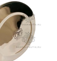 Сахарница антикварная латунная с крышкой "Артель Металл Штамп"