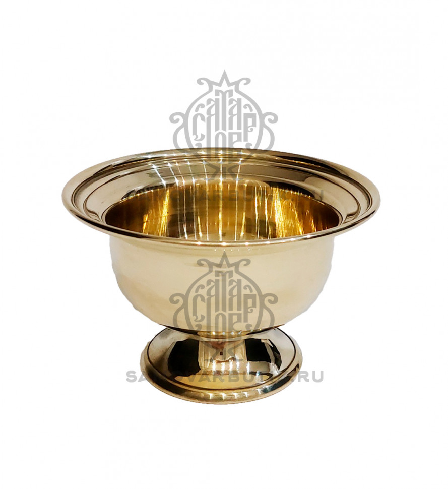 Капельник для самовара малый латунный 