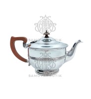 Чайник заварочный антикварный 1,2 литра серебрение Mr V.S. Johnson