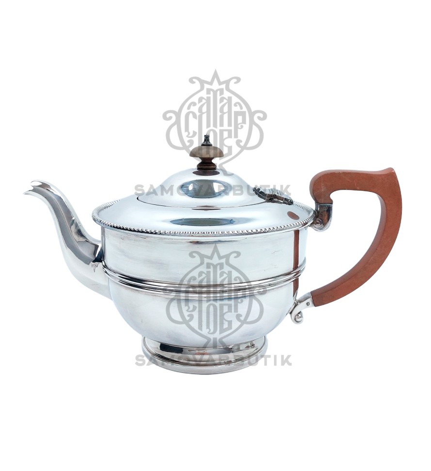 Чайник заварочный антикварный 1,2 литра серебрение Mr V.S. Johnson